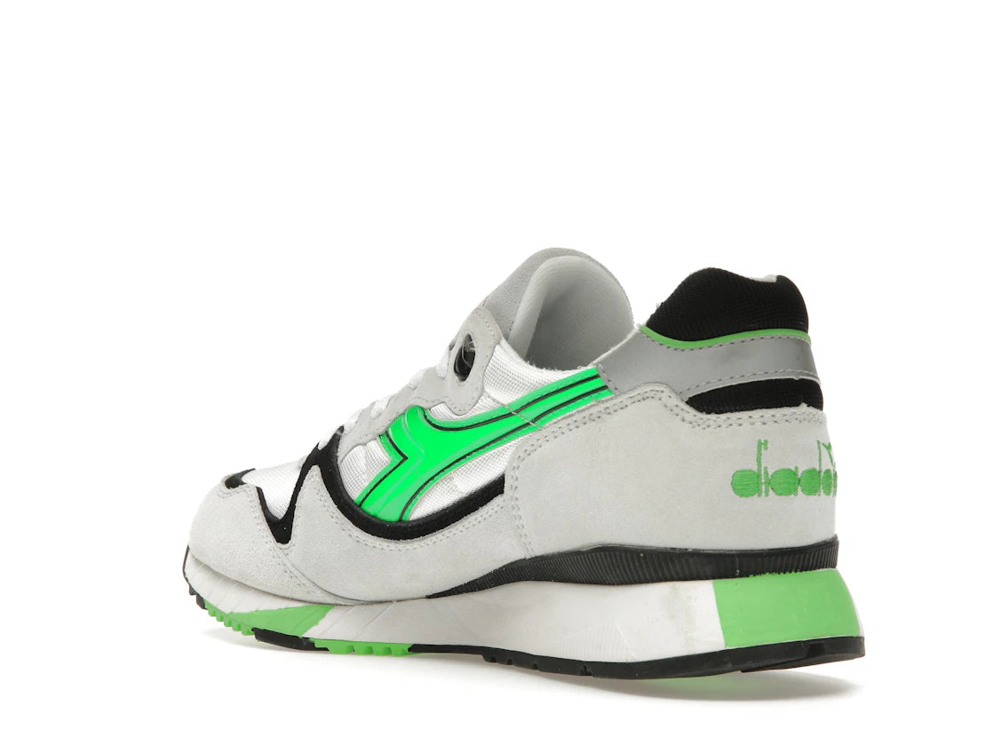 Diadora V7000 OG White Fluorescent Green - vue secondaire B