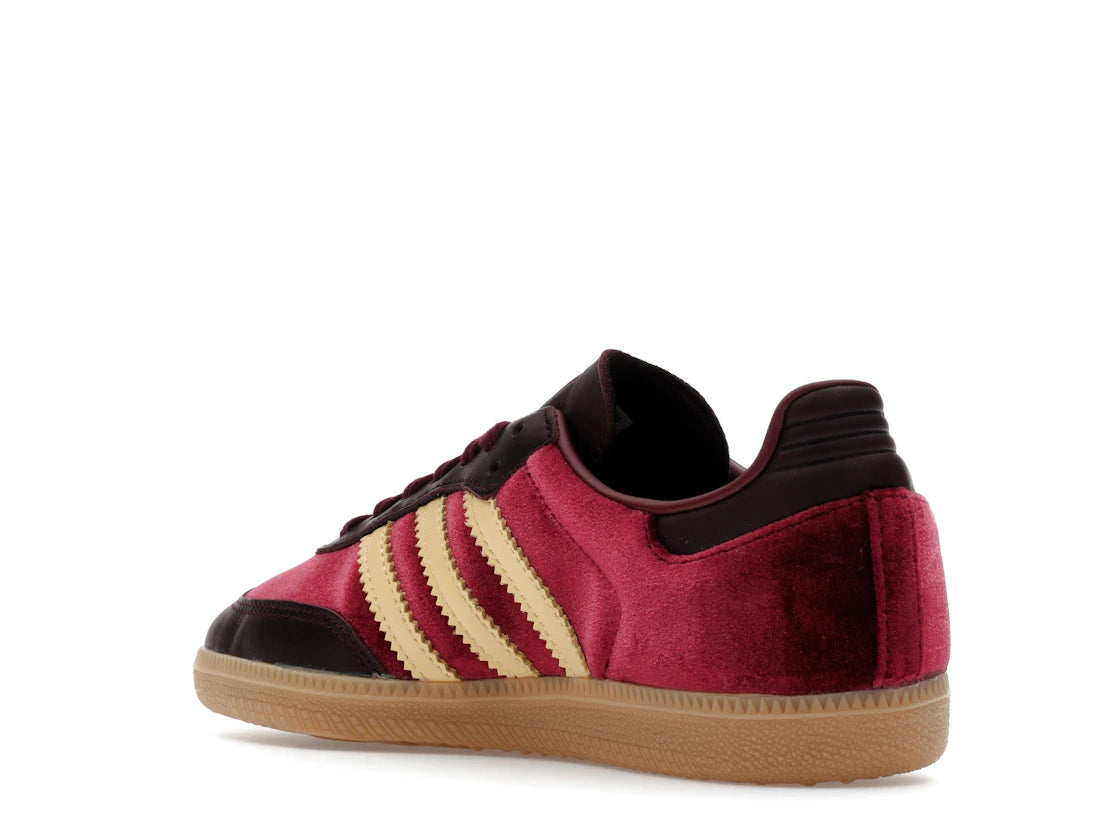 adidas Samba OG Shadow Red Velvet (Women's) - vue secondaire B