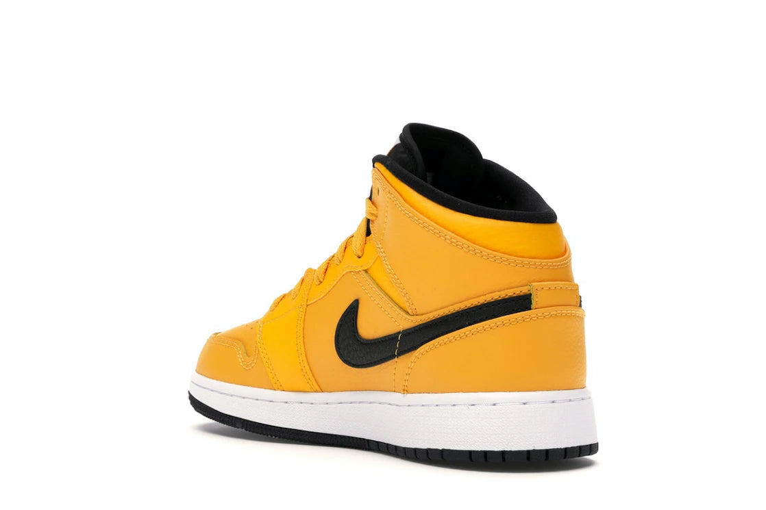 Jordan 1 Mid University Gold Black (GS) - vue secondaire B