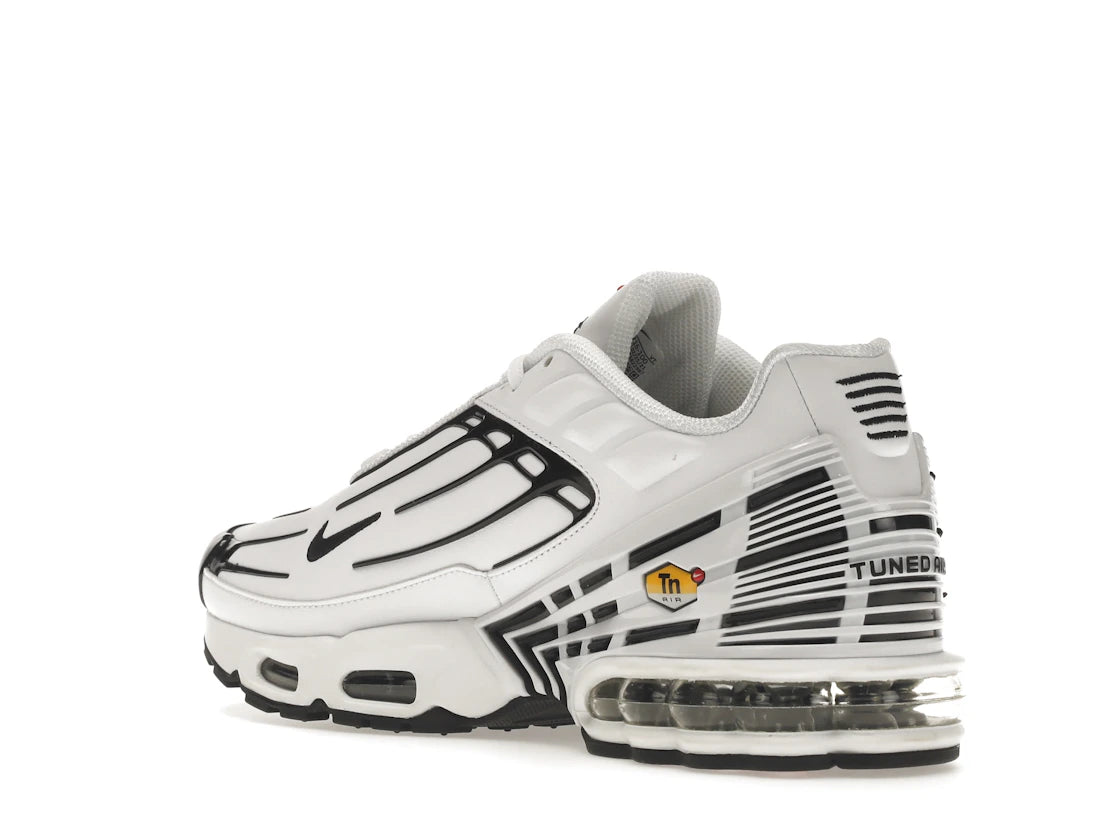 Nike Air Max Plus 3 Leather White Black - vue secondaire B