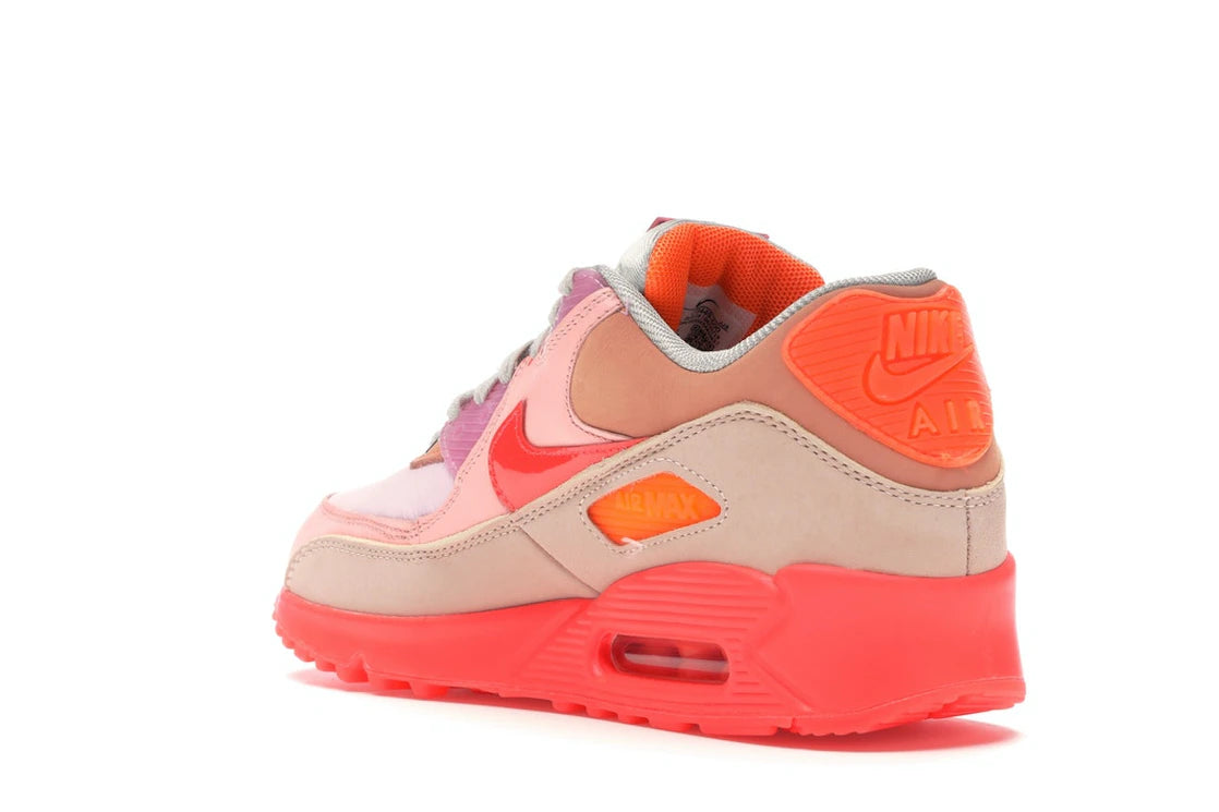 Nike Air Max 90 PRM Platinum Crimson/Bright Purple (Women's) - vue secondaire B