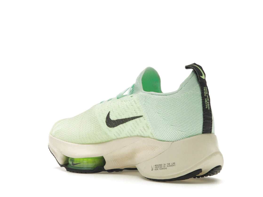 Nike Air Zoom Tempo Next% Flyknit Barely Volt Mint Foam - vue secondaire B