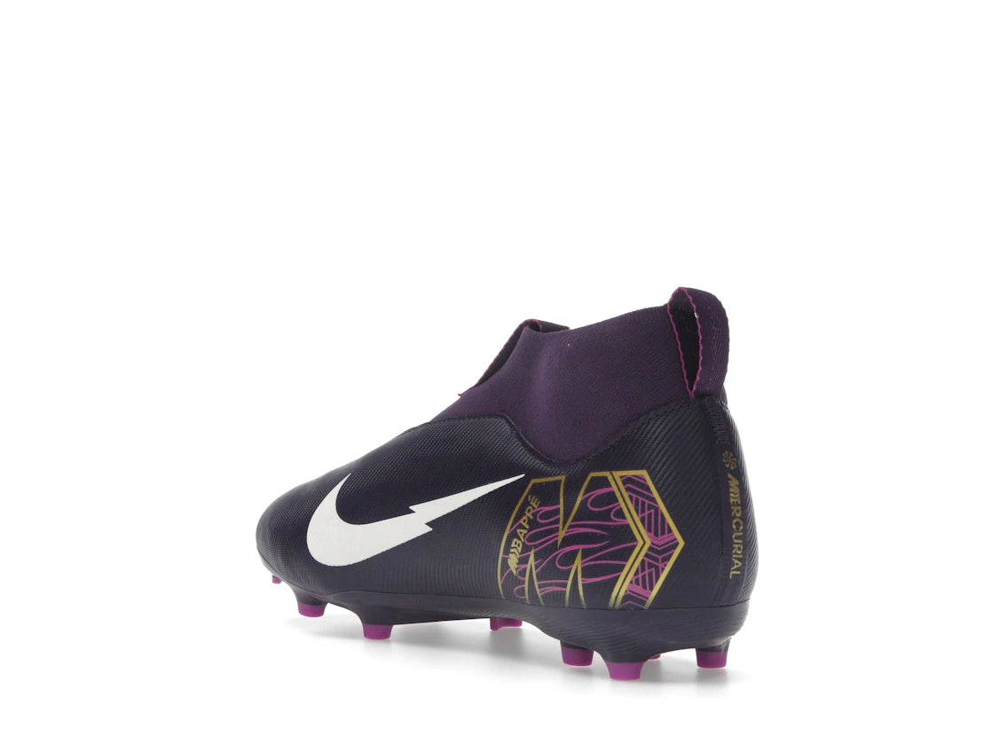 Nike Zoom Mercurial Superfly 10 Academy FG/MG Kylian Mbappé Grand Purple (GS) - vue secondaire B