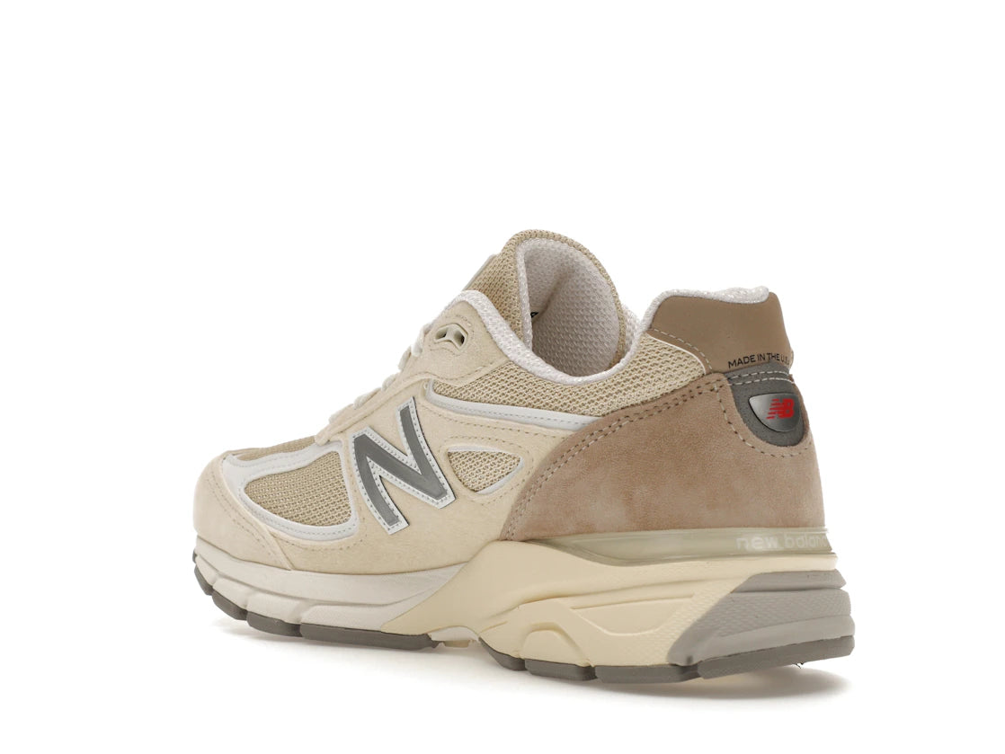 New Balance 990v4 MiUSA Limestone - vue secondaire B