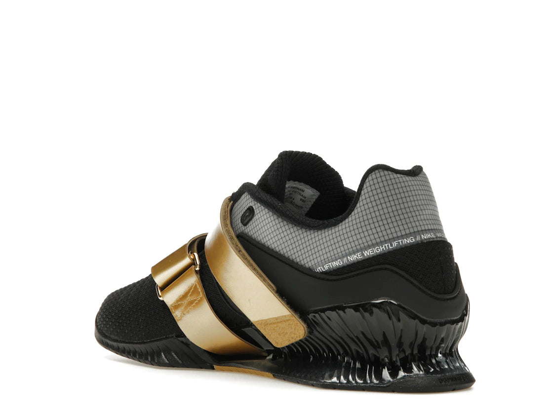 Nike Romaleos 4 Black Metallic Gold - vue secondaire B