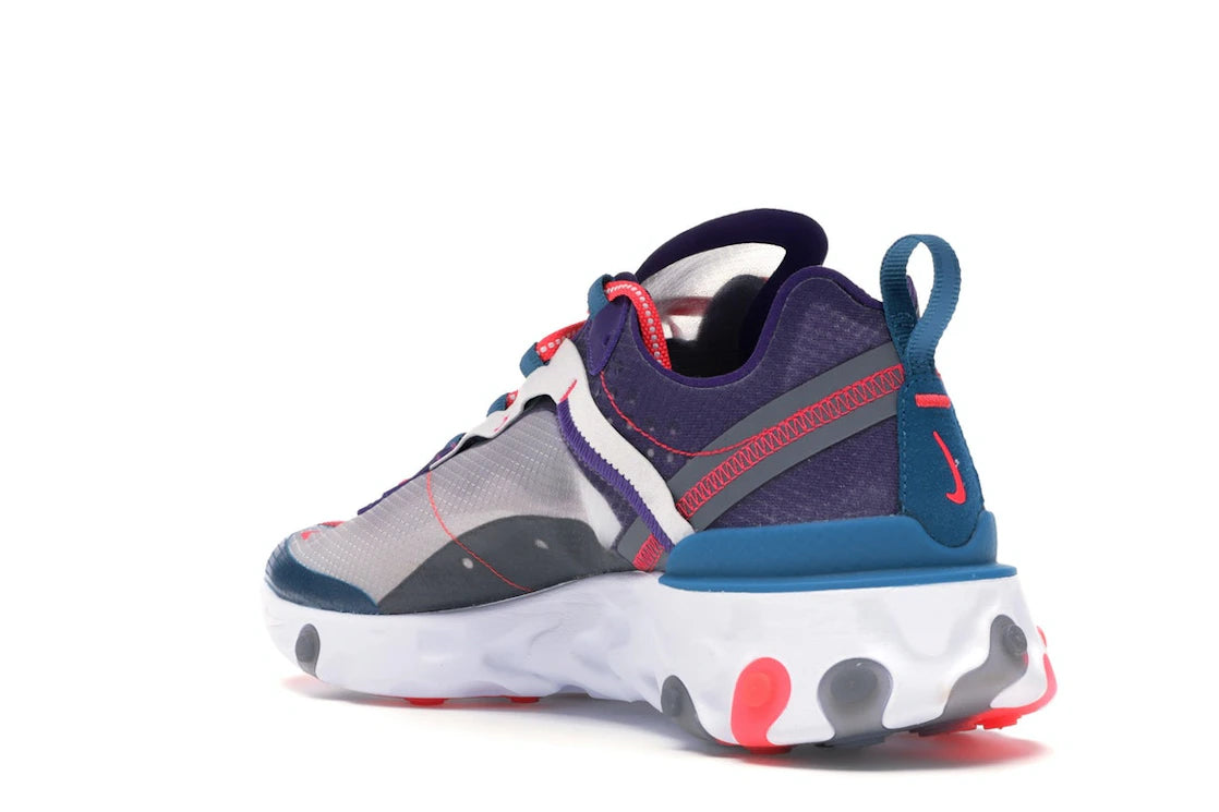 Nike React Element 87 Red Orbit - vue secondaire B