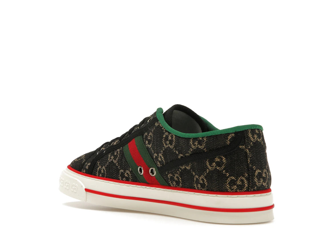 Gucci Tennis 1977 GG Logo Black Multi - vue secondaire B