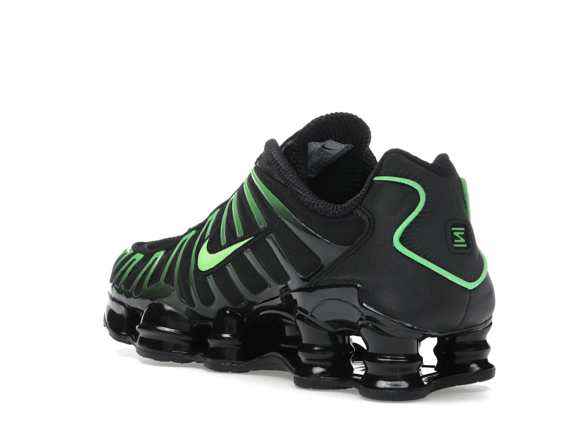 Nike Shox TL Black Green Strike - vue secondaire B