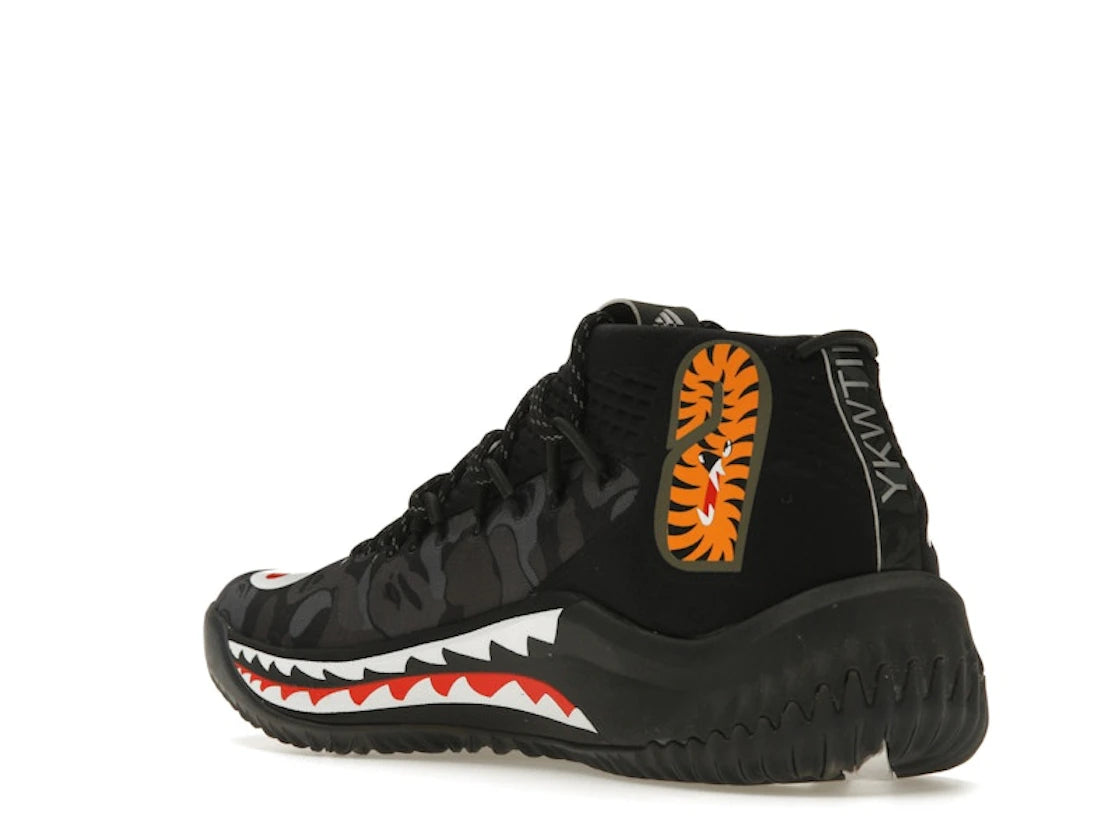 adidas Dame 4 A Bathing Ape Black - vue secondaire B
