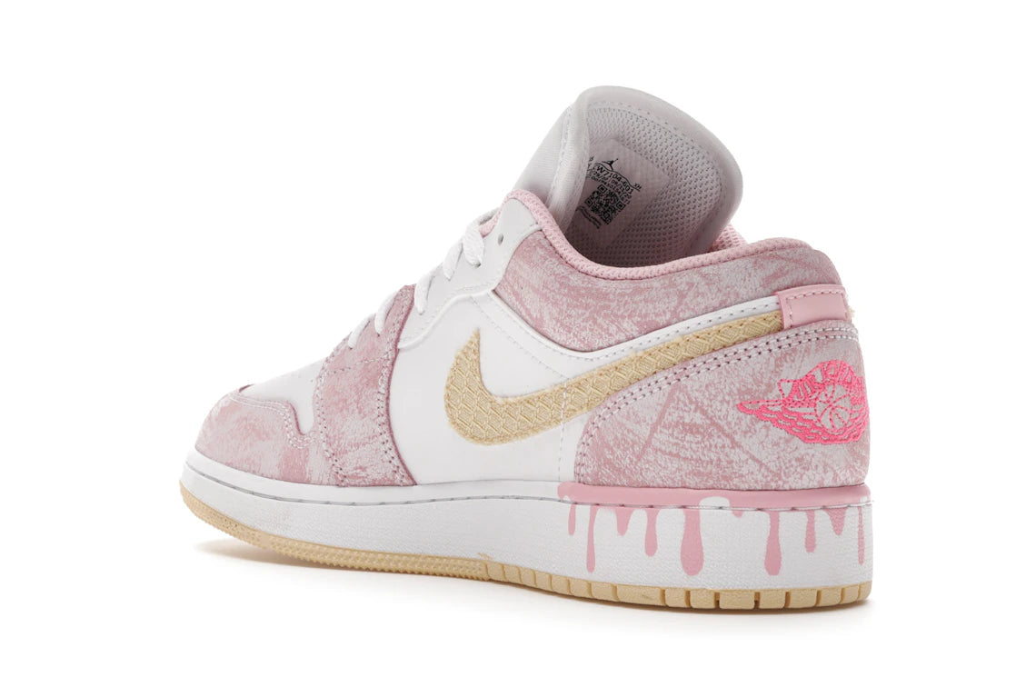 Jordan 1 Low Paint Drip (GS) - vue secondaire B