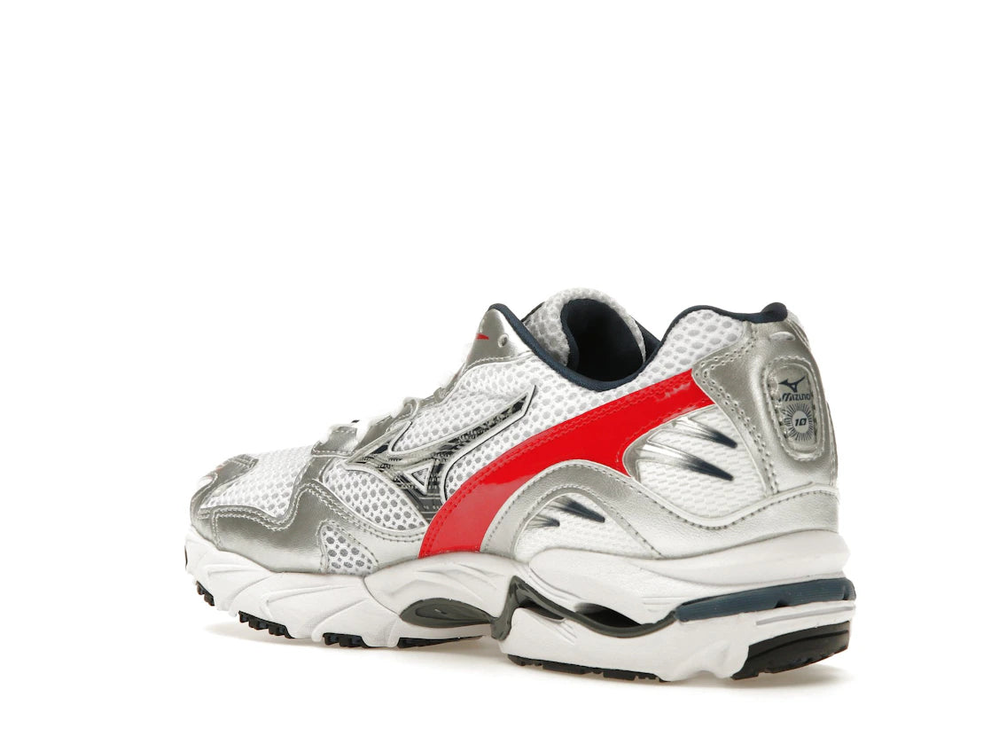 Mizuno Wave Rider 10 OG Pack High Risk Red Insignia Blue - vue secondaire B