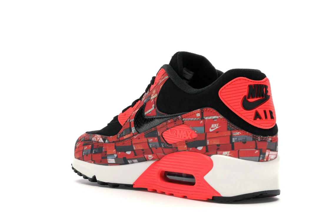 Nike Air Max 90 atmos We Love Nike (Bright Crimson) - vue secondaire B