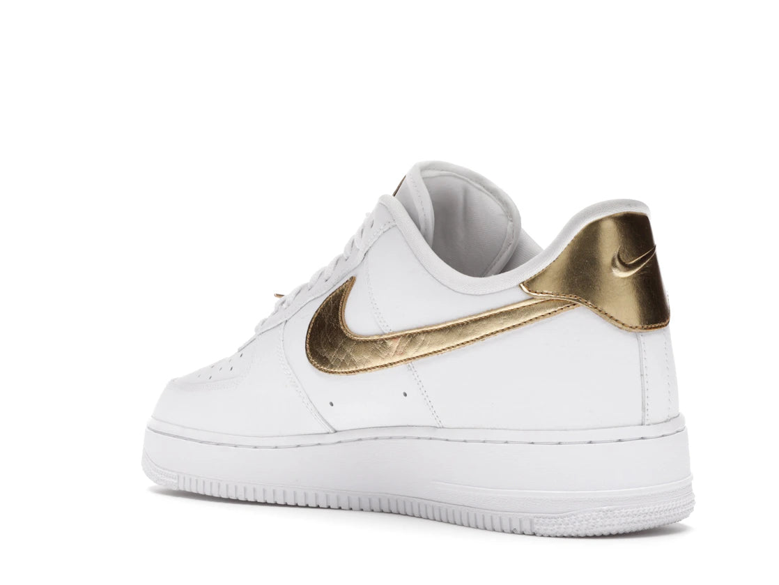 Nike Air Force 1 Low White Metallic Gold (2020) - vue secondaire B