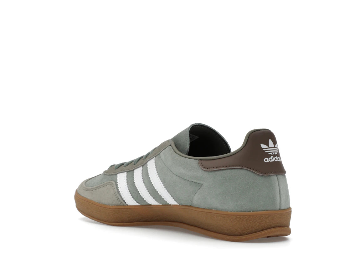 adidas Gazelle Indoor Silver Pebble Silver Green - vue secondaire B
