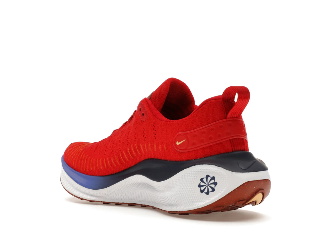 Nike Infinity Run 4 University Red Midnight Navy - vue secondaire B