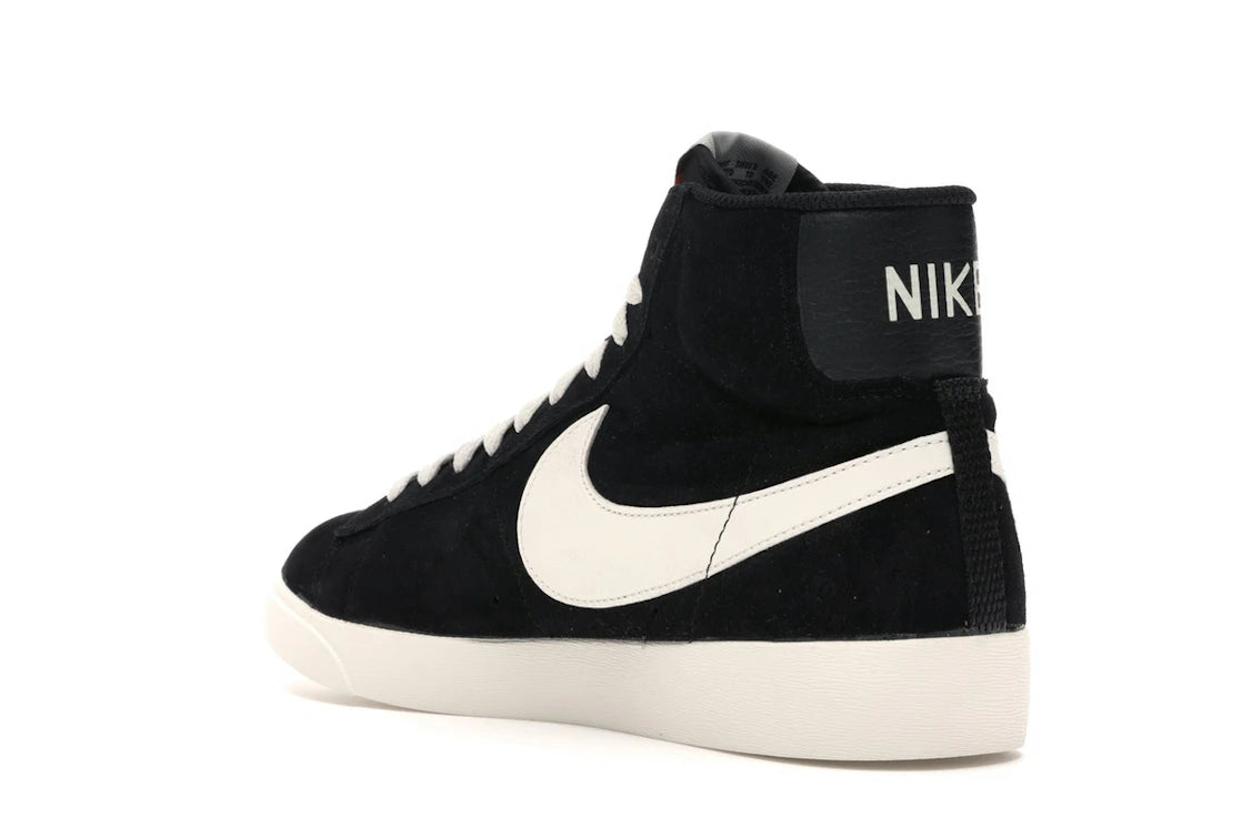 Nike Blazer Mid Vintage Suede Black (Women's) - vue secondaire B
