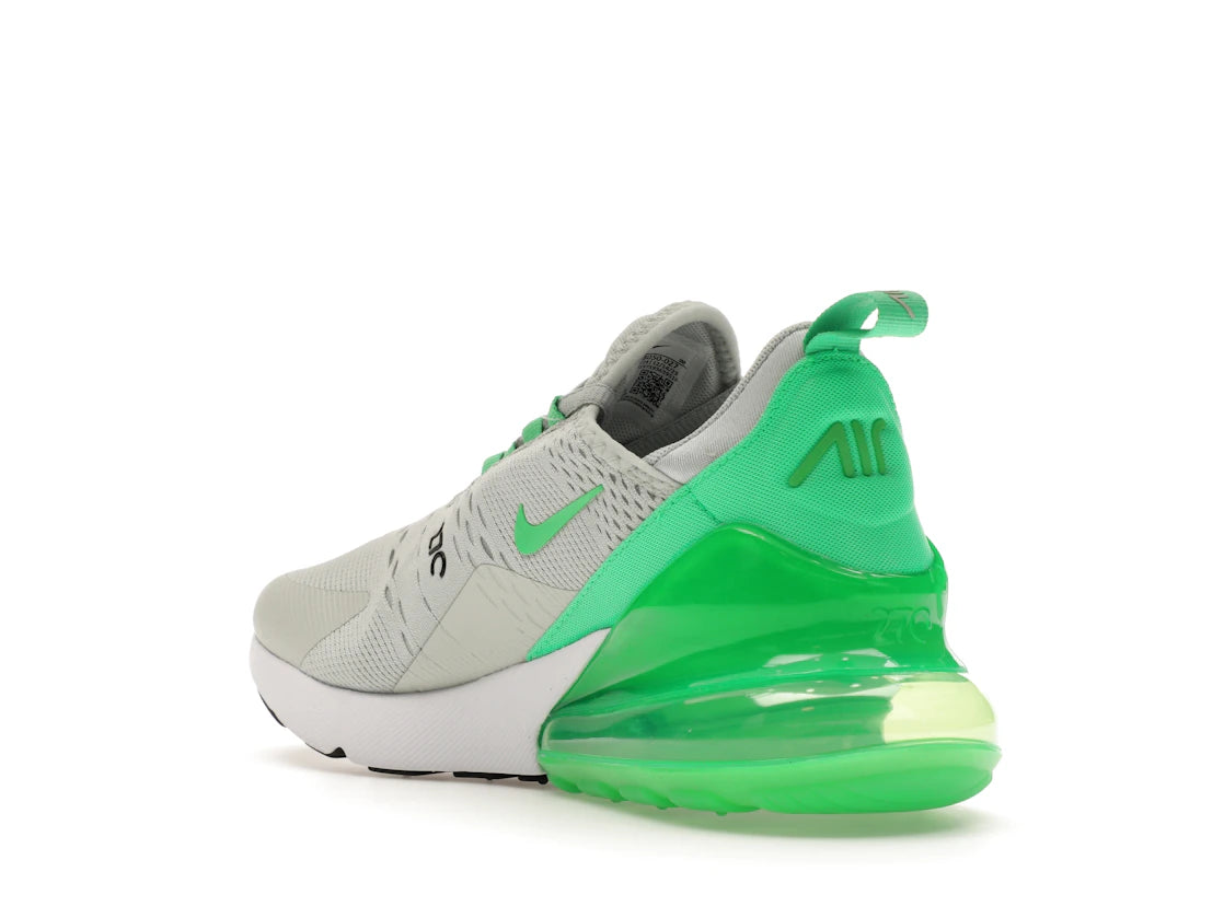 Nike Air Max 270 Light Silver Green Shock - vue secondaire B