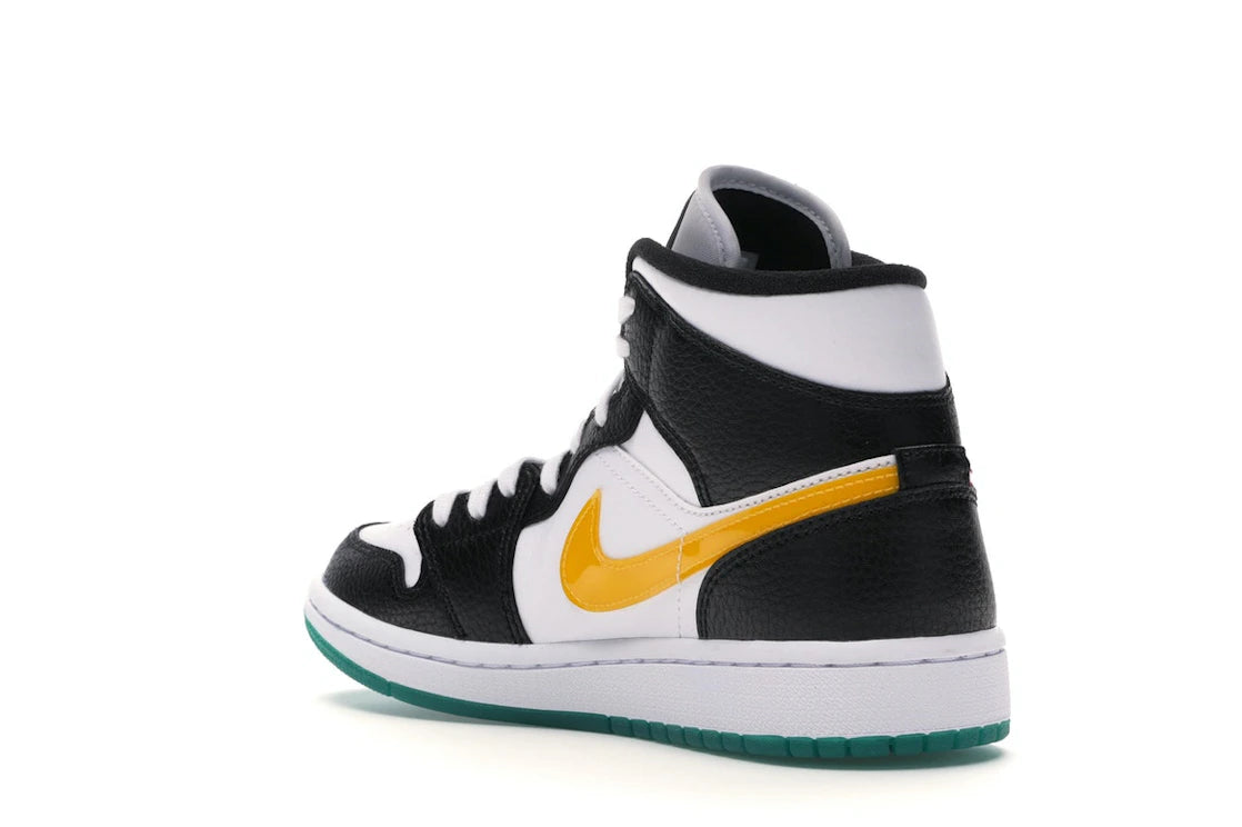 Jordan 1 Mid Alternate Swooshes Red Yellow (Women's) - vue secondaire B