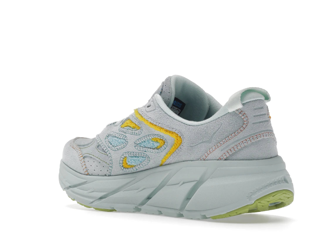 Hoka One One Clifton L Embroidery Blue Glass (All Gender) - vue secondaire B