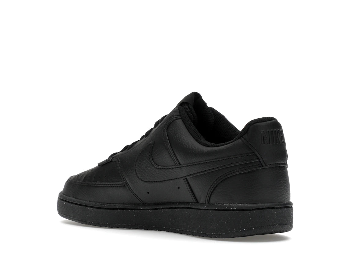 Nike Court Vision Low Next Nature Triple Black - vue secondaire B