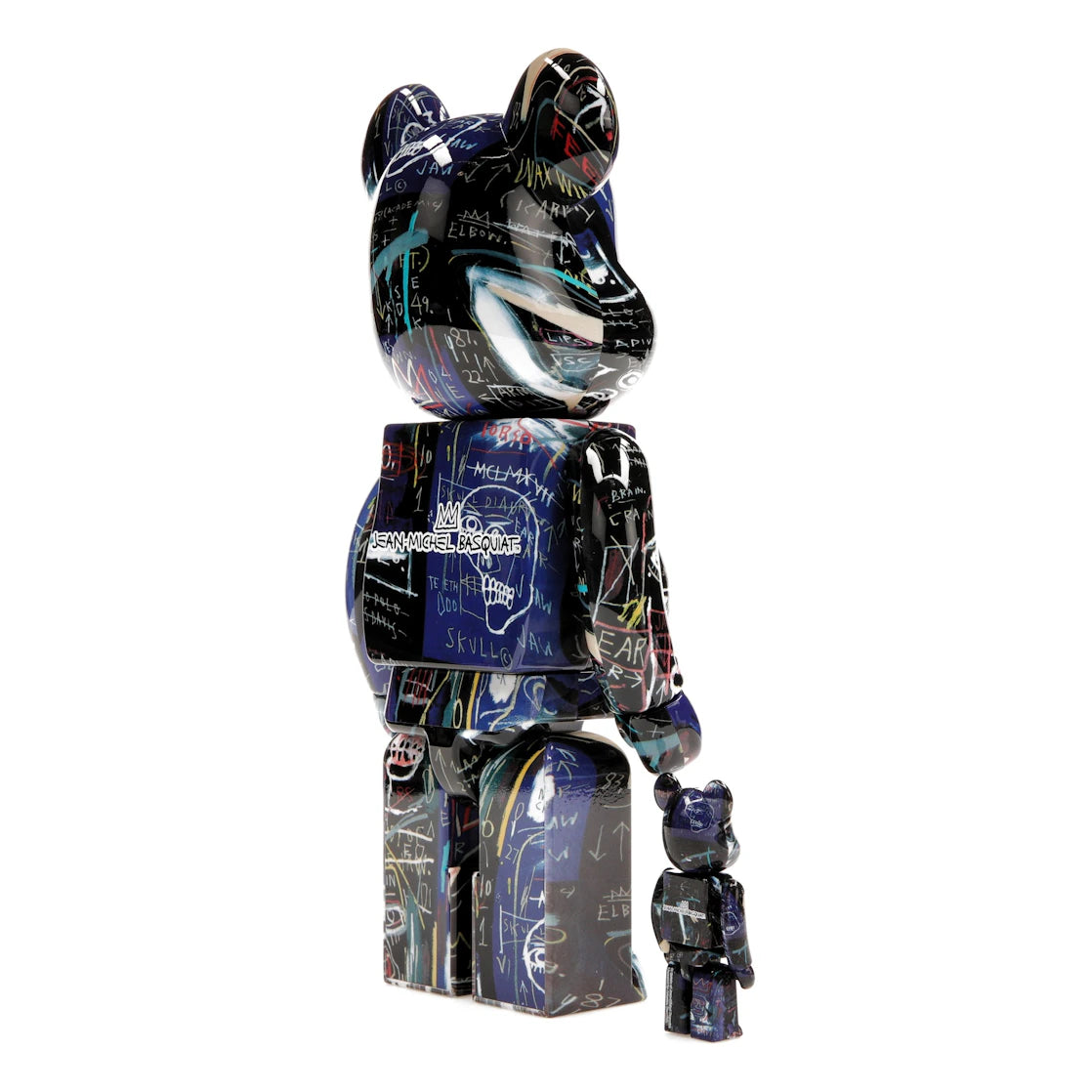 Bearbrick Jean-Michel Basquiat #7 100% & 400% Set - vue secondaire B