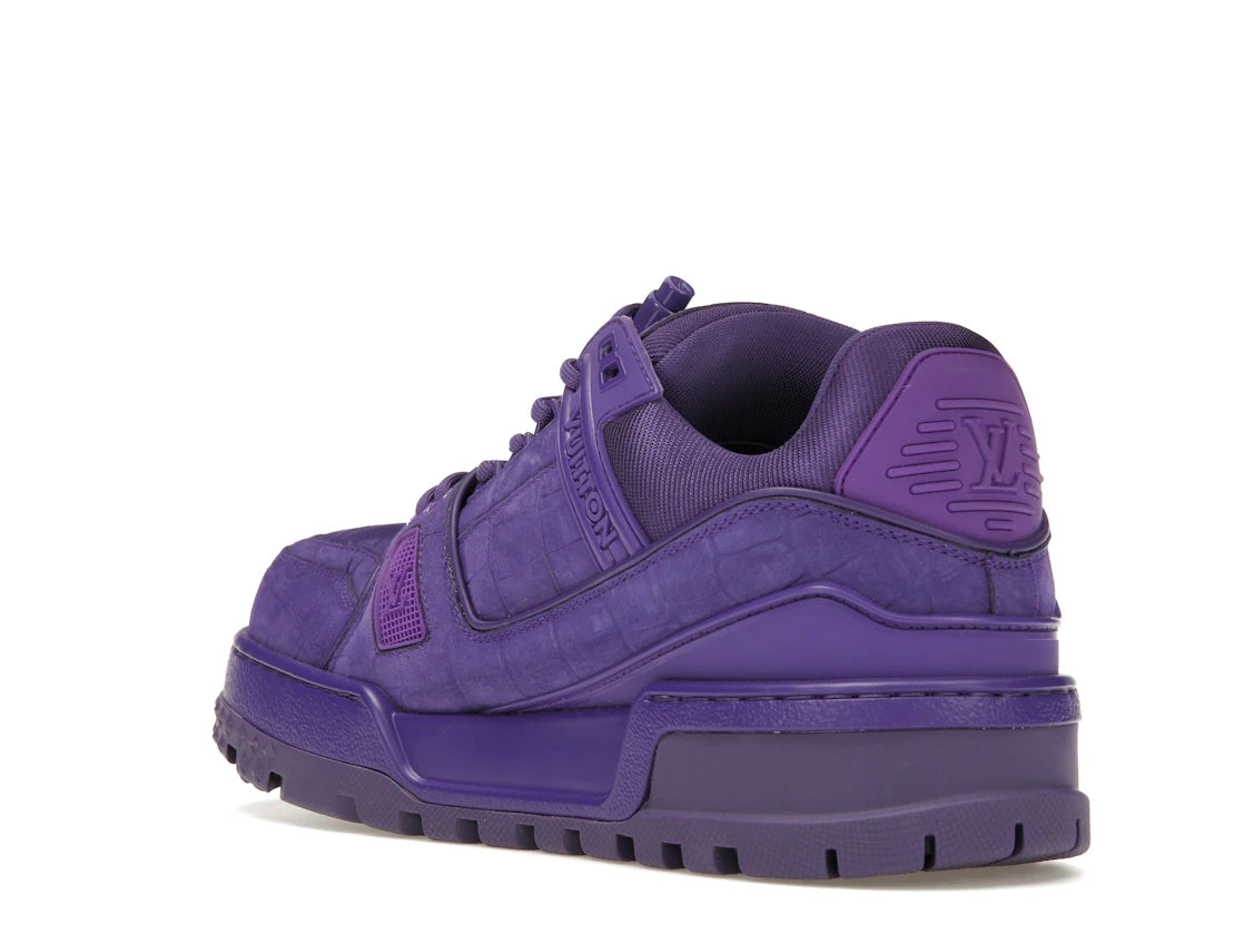 Louis Vuitton LV Trainer Maxi Sneaker Violet - vue secondaire B