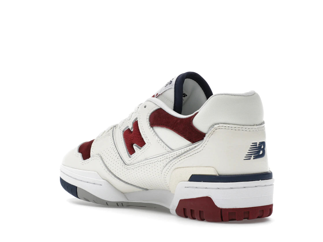 New Balance 550 Maroon Navy - vue secondaire B