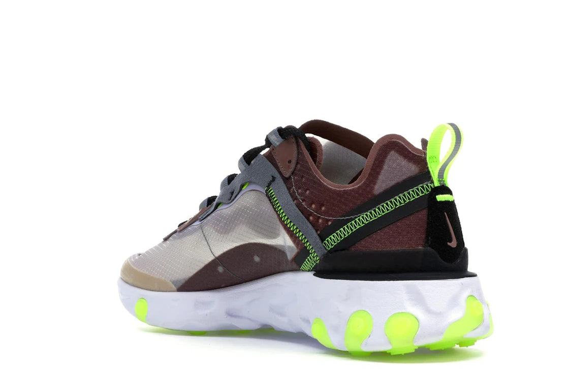 Nike React Element 87 Desert Sand - vue secondaire B