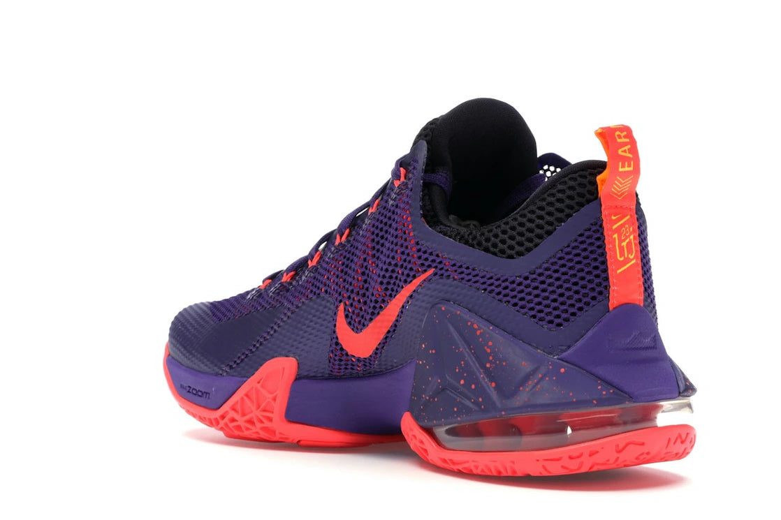 Nike LeBron 12 Low Court Purple - vue secondaire B