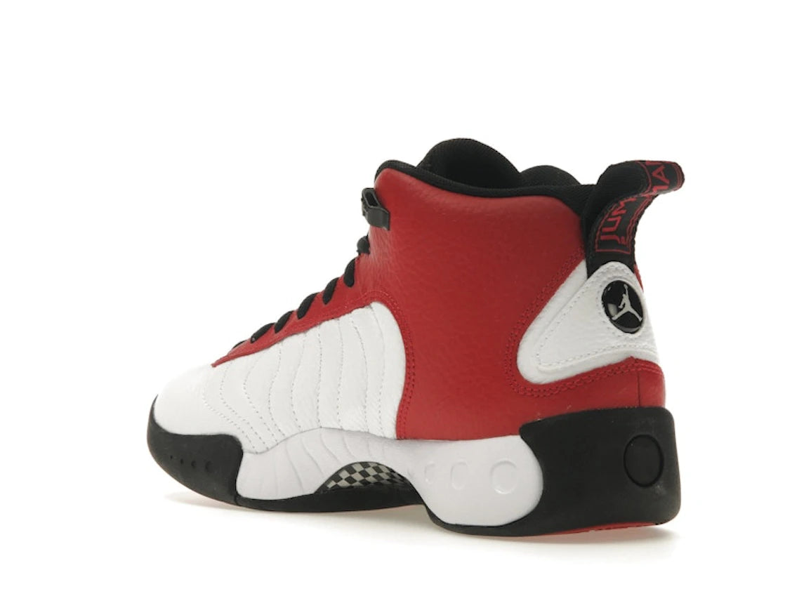 Jordan Jumpman Pro White Varsity Red - vue secondaire B