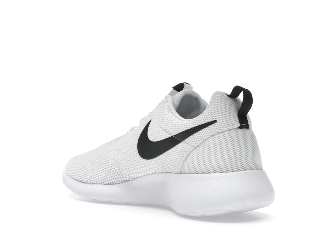 Nike Roshe One White/White-Black (Women's) - vue secondaire B