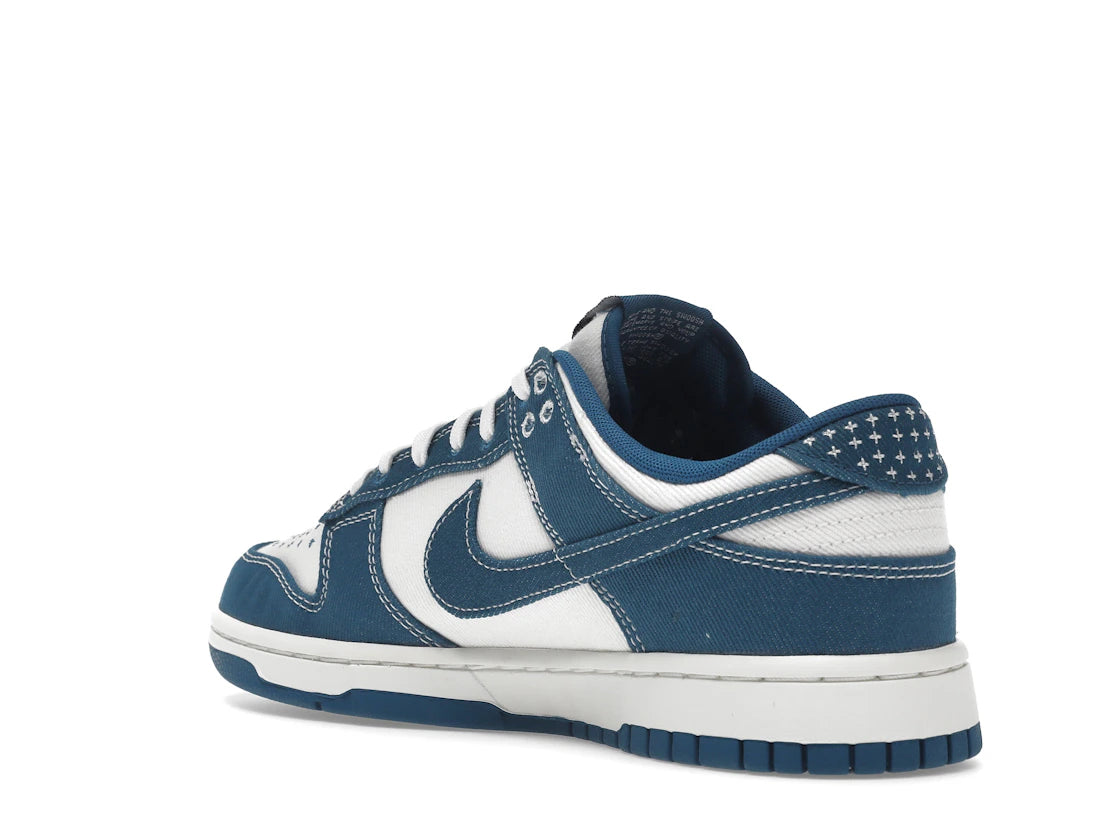 Nike Dunk Low Industrial Blue Sashiko - vue secondaire B