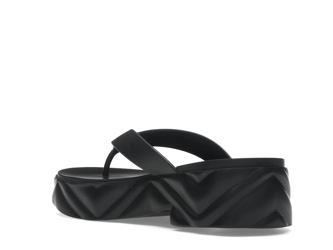 Gucci Thong Platform Sandal Black (Women's) - vue secondaire B