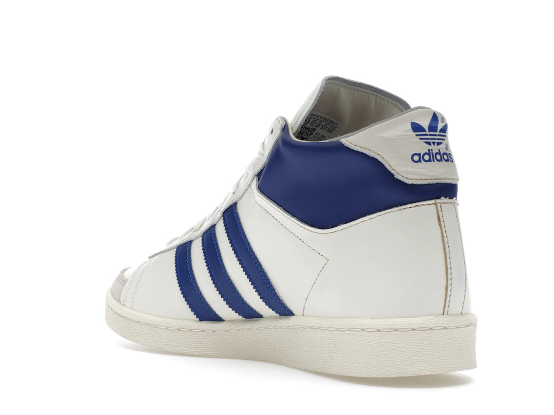 adidas Jabbar Hi Off White Collegiate Royal - vue secondaire B