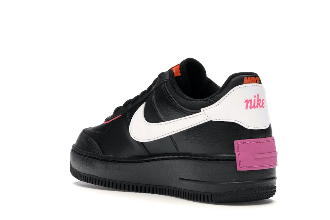Nike Air Force 1 Low Shadow Removable Patches Black Pink (Women's) - vue secondaire B