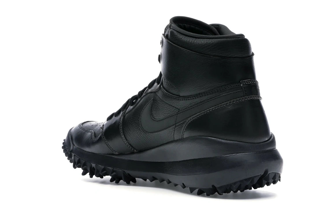 Jordan 1 Retro Golf Triple Black - vue secondaire B