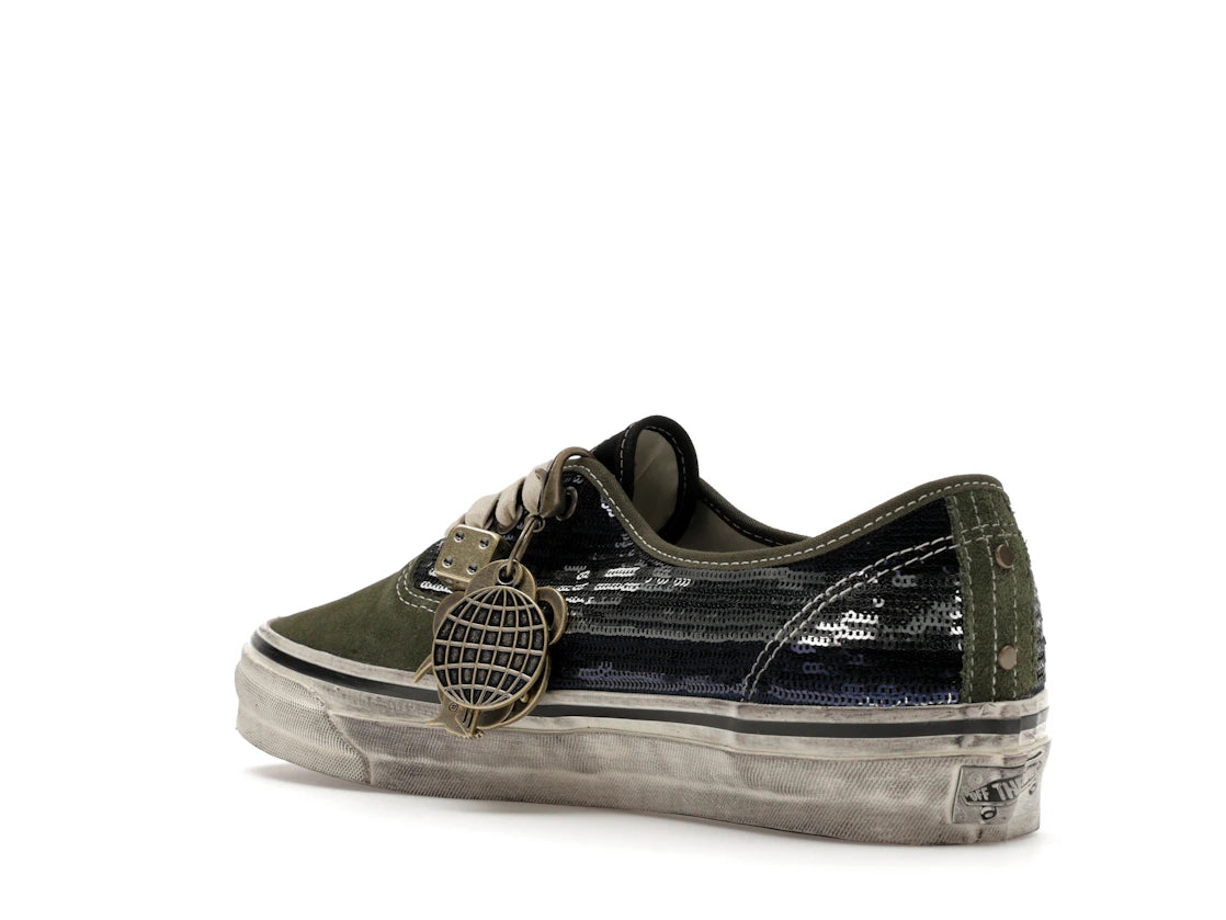 Vans Premium Authentic La Habana Green Blue - vue secondaire B