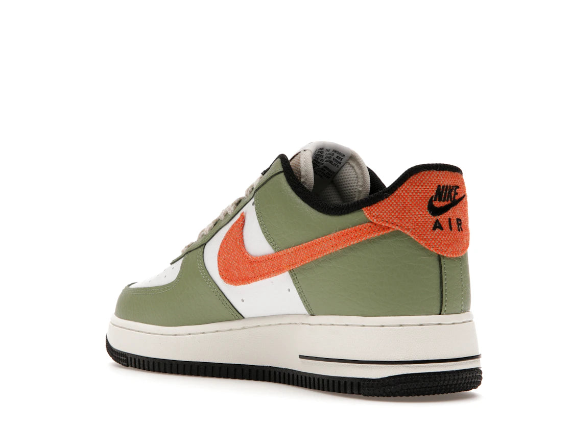 Nike Air Force 1 Low '07 Oil Green Orange - vue secondaire B