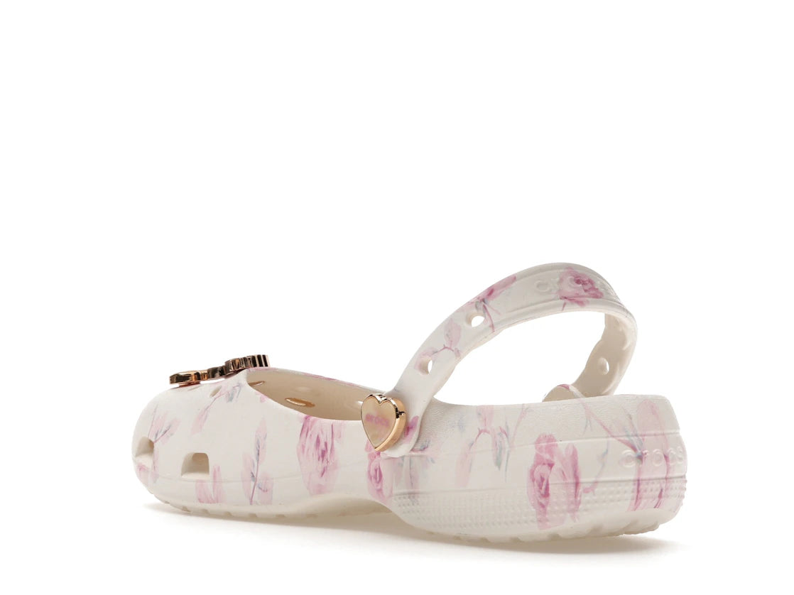 Crocs Classic Ballet Flat LoveShackFancy Oyster (Women's) - vue secondaire B