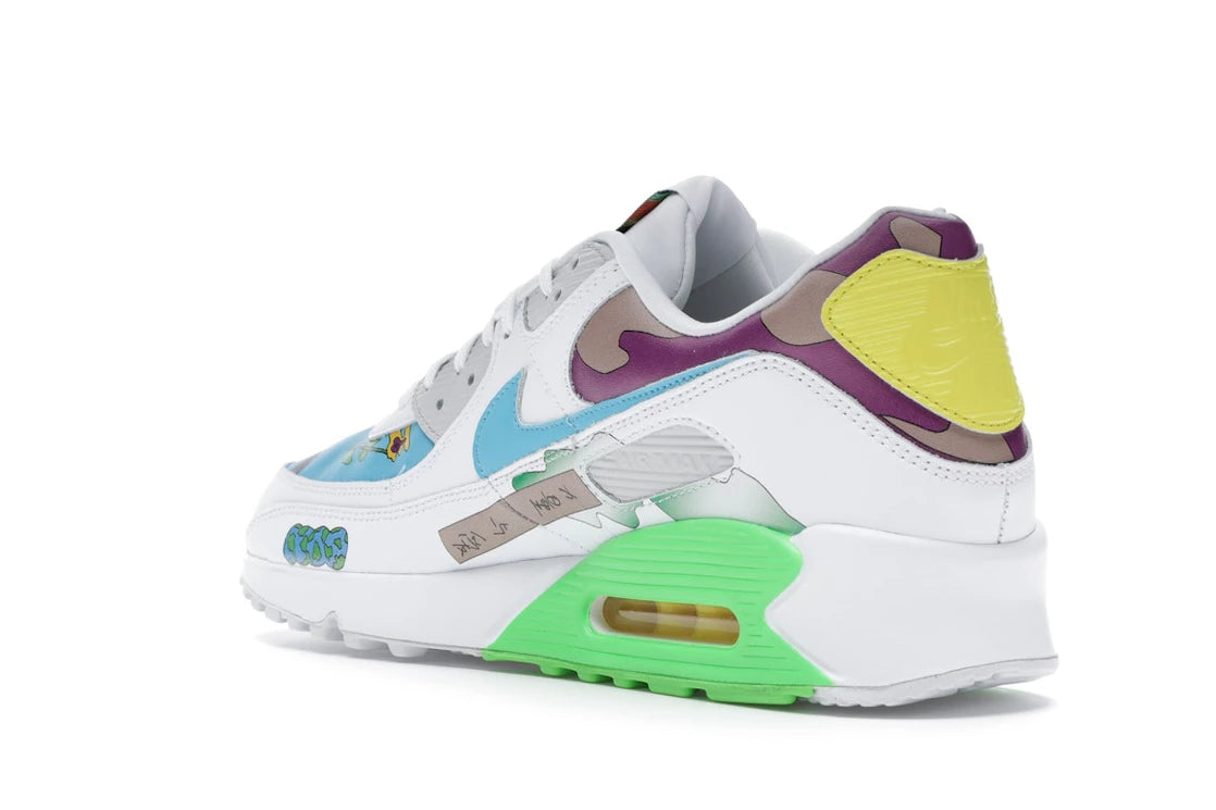 Nike Air Max 90 Flyleather Ruohan Wang - vue secondaire B