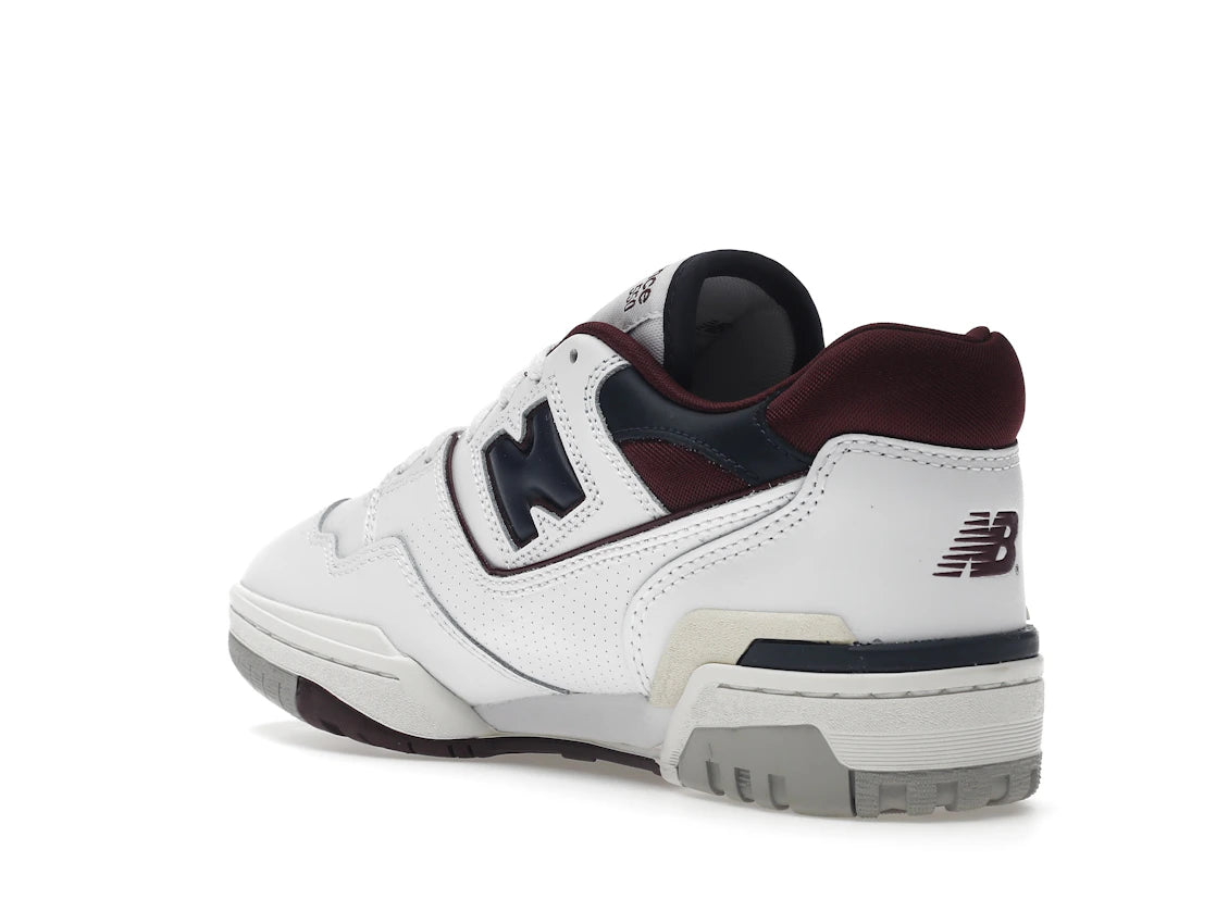 New Balance 550 White Navy NB Burgundy - vue secondaire B