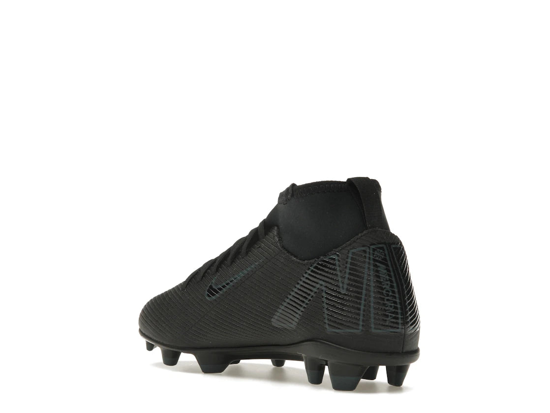 Nike Mercurial Superfly 10 Club MG Black Deep Jungle (GS) - vue secondaire B