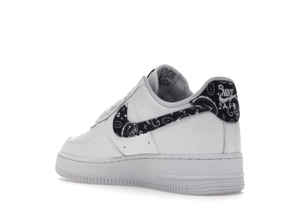 Nike Air Force 1 Low '07 Essential White Black Paisley (Women's) - vue secondaire B