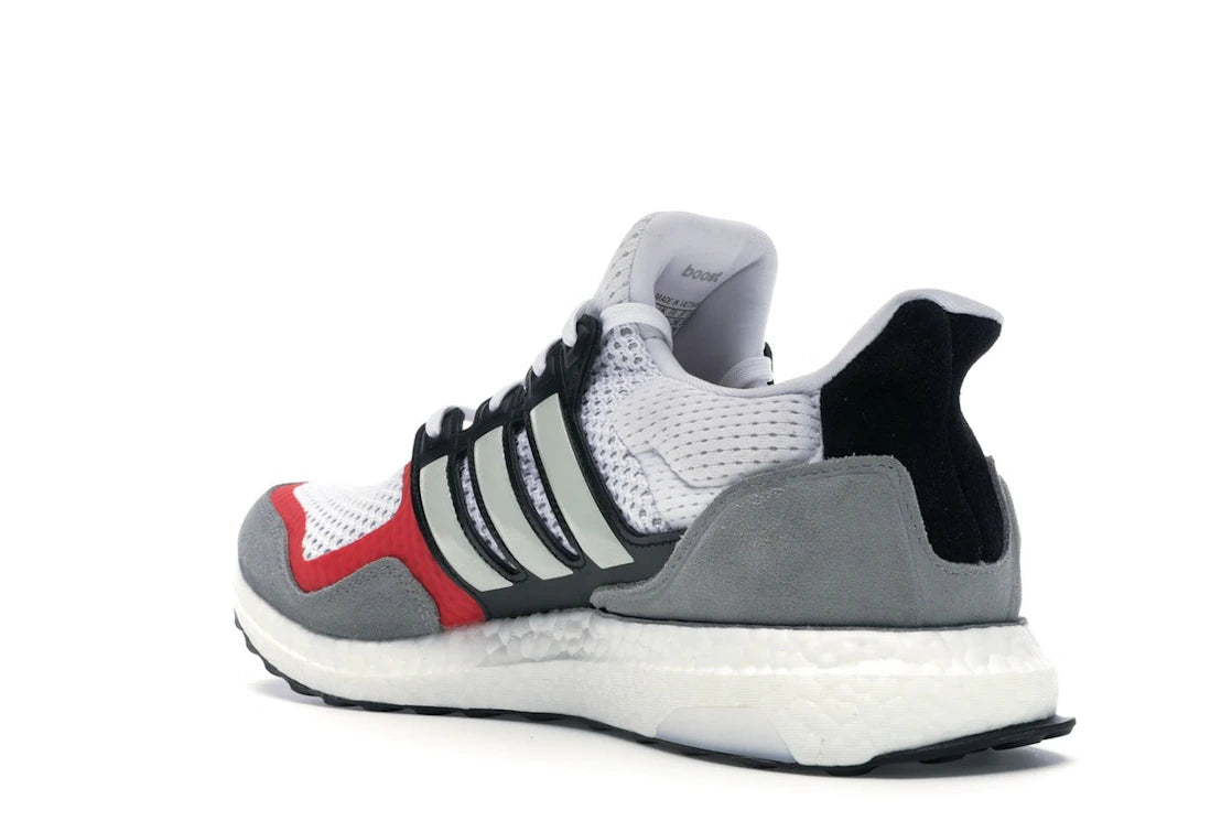adidas Ultra Boost S&L White Grey Scarlet - vue secondaire B