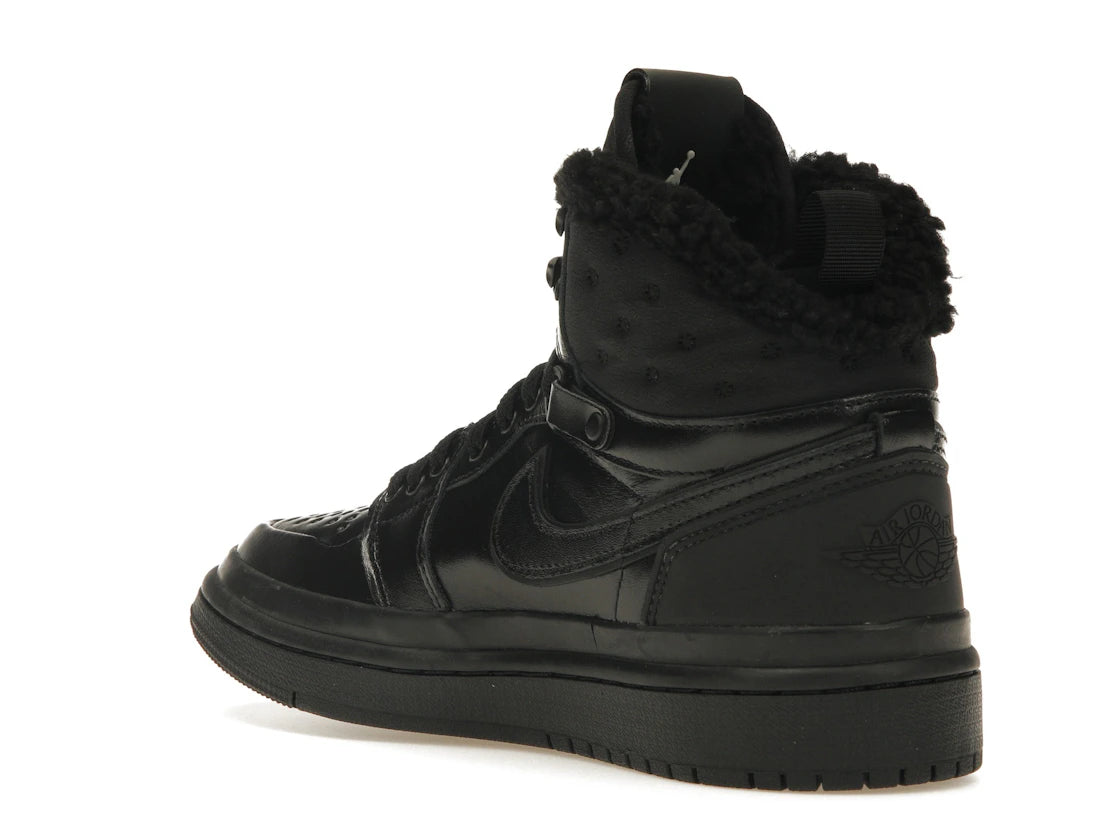 Jordan 1 Acclimate Triple Black (Women's) - vue secondaire B