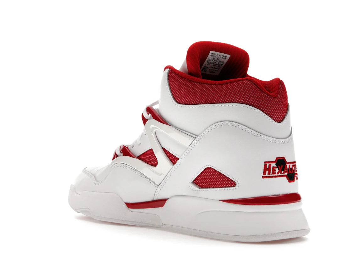 Reebok Pump Omni Zone II White Vector Red - vue secondaire B