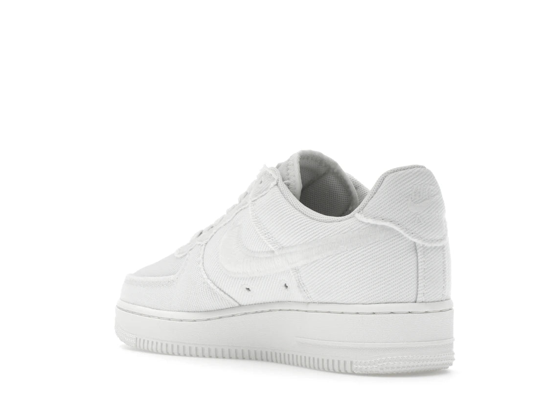 Nike Air Force 1 Low Canvas Summit White Light Orewood Brown - vue secondaire B