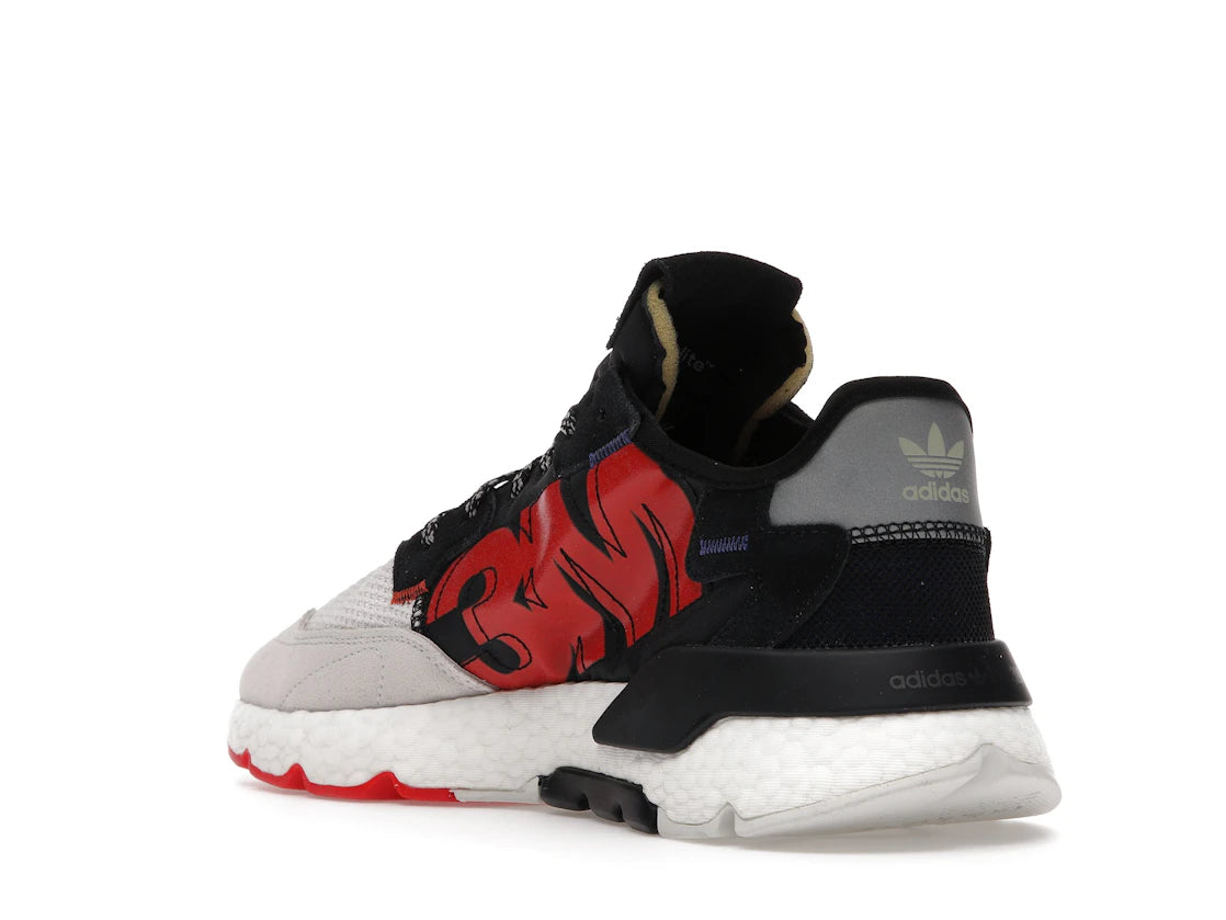 adidas Nite Jogger 3M Core Black Crystal White - vue secondaire B