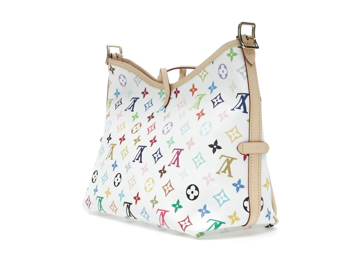 Louis Vuitton x Takashi Murakami CarryAll PM White Multicolored - vue secondaire B