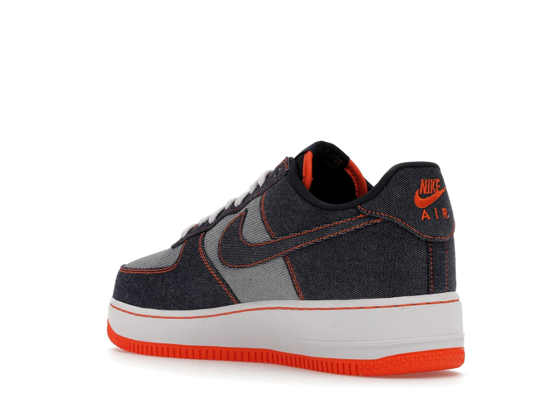 Nike Air Force 1 Low Protro Kobe Bryant Denim Obsidian Safety Orange - vue secondaire B